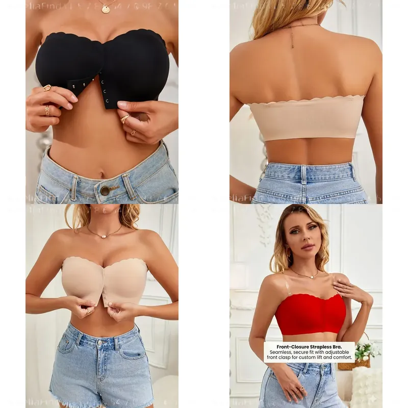 Wirefree Bra Comfort - Women Seamless Invisible Strap Bra Wire‑Free