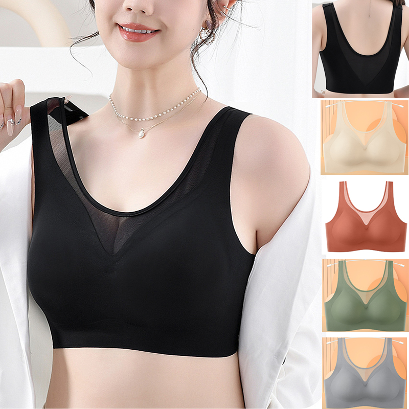1pcs Women's Bra No Trace Brea - Mastectomy Bra Pocket recension och pris
