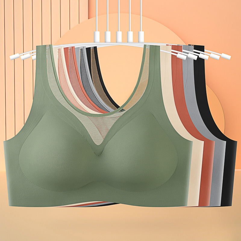 1pcs Women's Bra No Trace Brea - Mastectomy Bra Pocket recension och pris