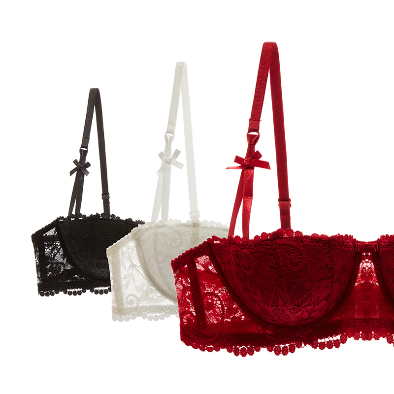 1/2 Half Cup Bras KUCLUT  Plus - Mastectomy Bra Pocket recension och pris