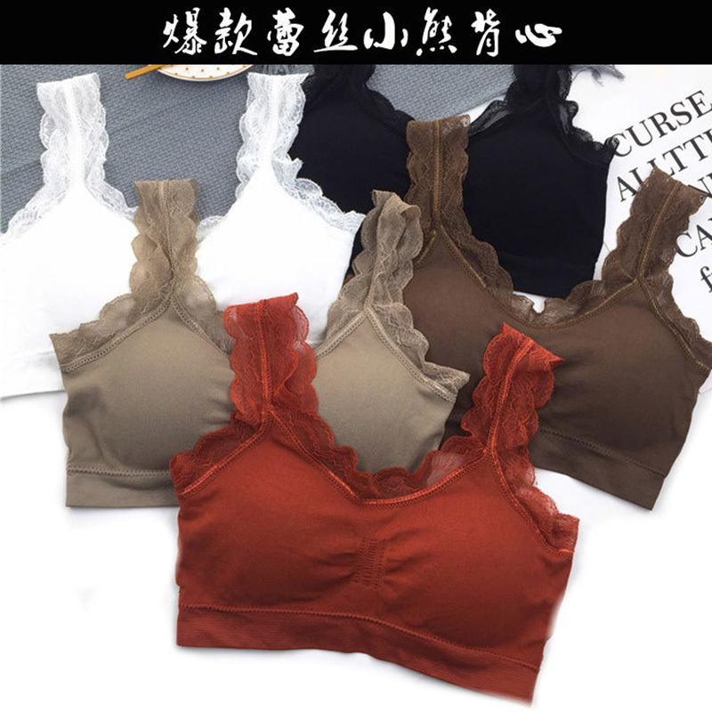 3D Sexy lace Lingerie Seamless - Lace Bralette Set recension och pris