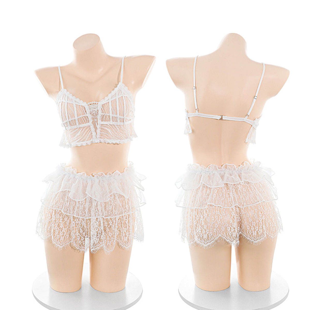 LISM Sweet Sheer Lace Lingerie - Lace Bralette Set recension och pris